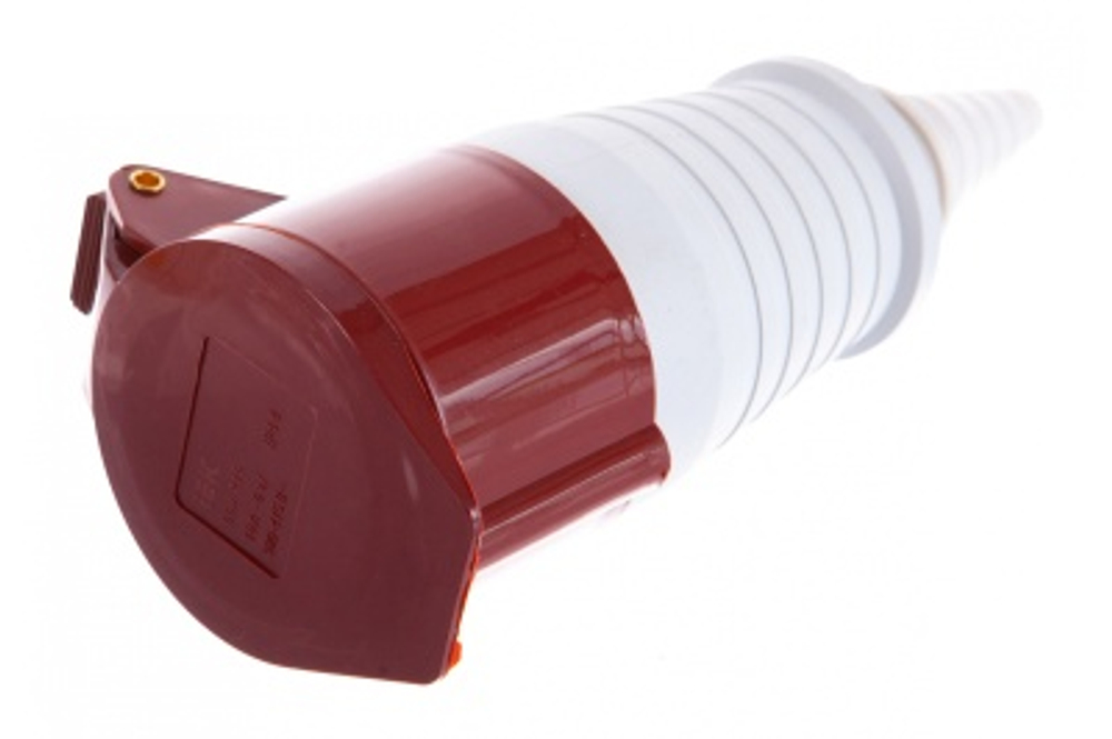 Розетка 215 переносная ЗР+РЕ+N 16А 380В IP44 ИЭК