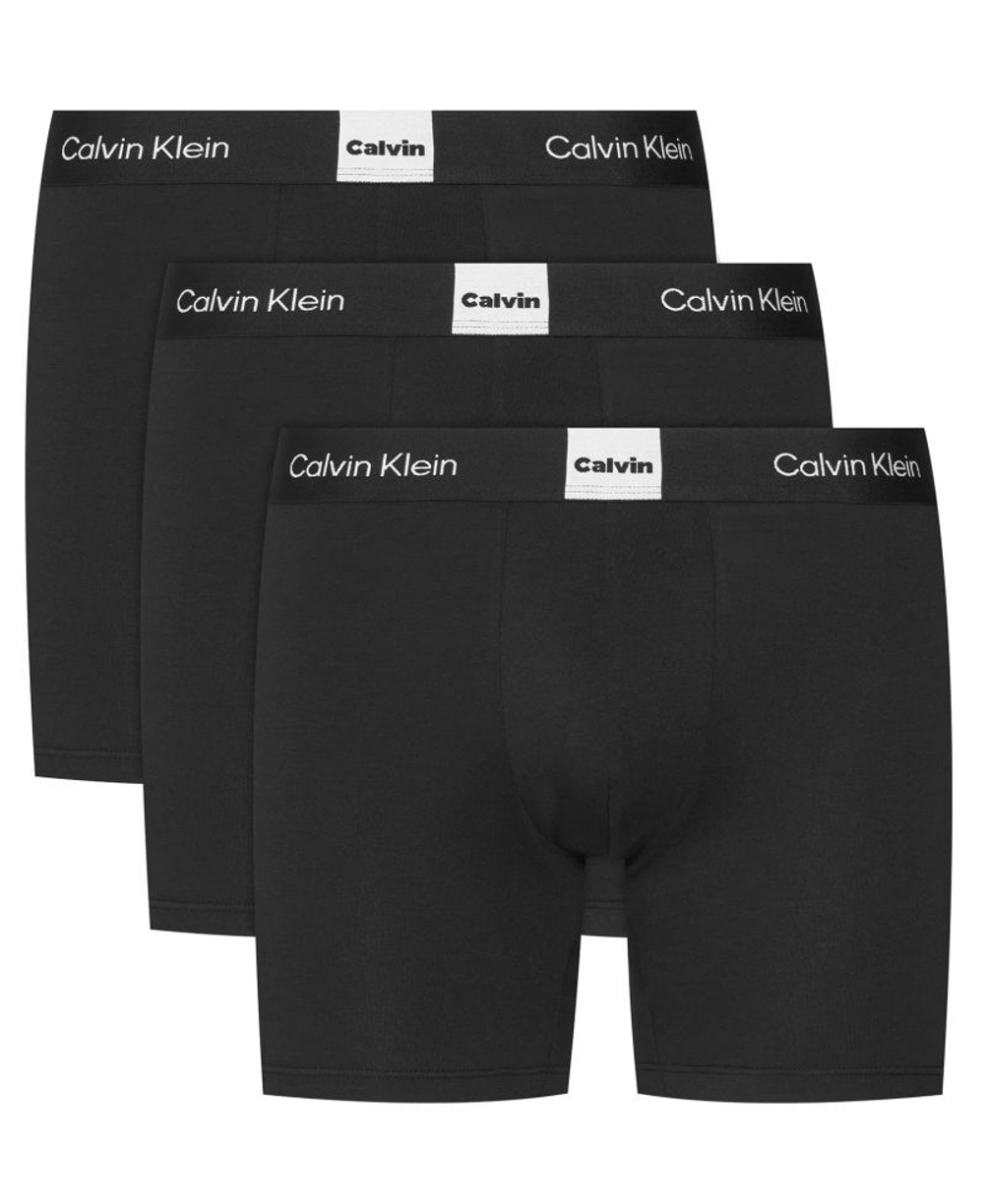 Мужские спортивные боксеры Calvin Klein Icon Logo Graphic Brief 3P - black