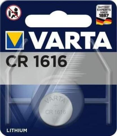 Элемент питания VARTA ELECTRONICS CR1616 BL1 6616 (1/10/100)