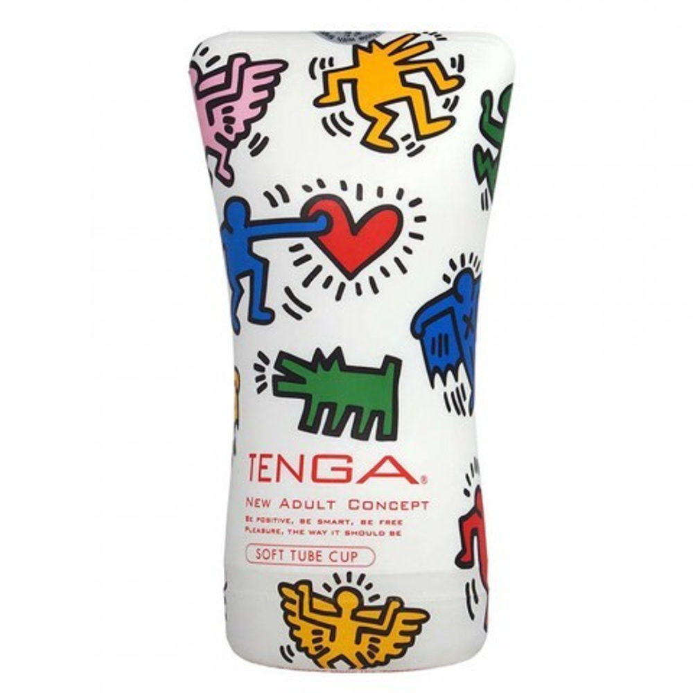 Мастурбатор SOFT CASE CUP TENGA & Keith Haring