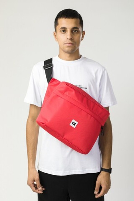Сумка поясная CODERED Big Bag 2 600 ml Красный Соты Оксфорд