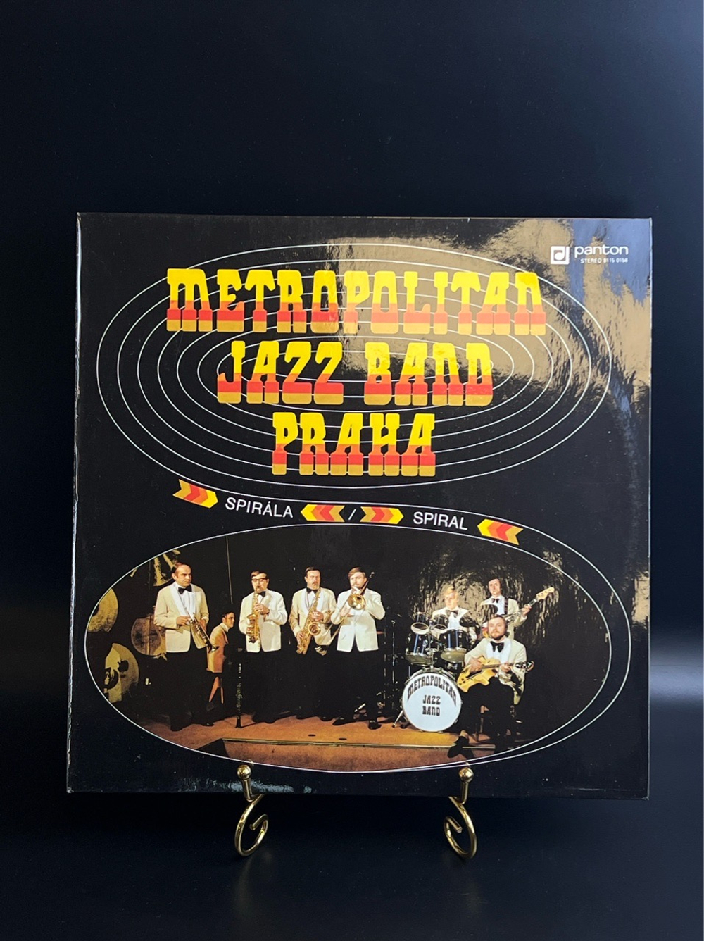 LP Metropolitan Jazz Band Praha. Джаз. Виниловая пластинка 12 дюймов. Panton Чехословакия 1980 год.