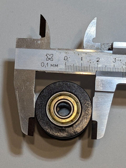Ролик натяжителя приводной цепи для мотоцикла питбайк эндуро D-10мм