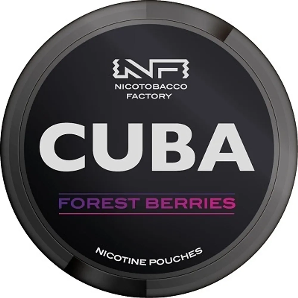 Cuba Black - Forest Berries (66mg)