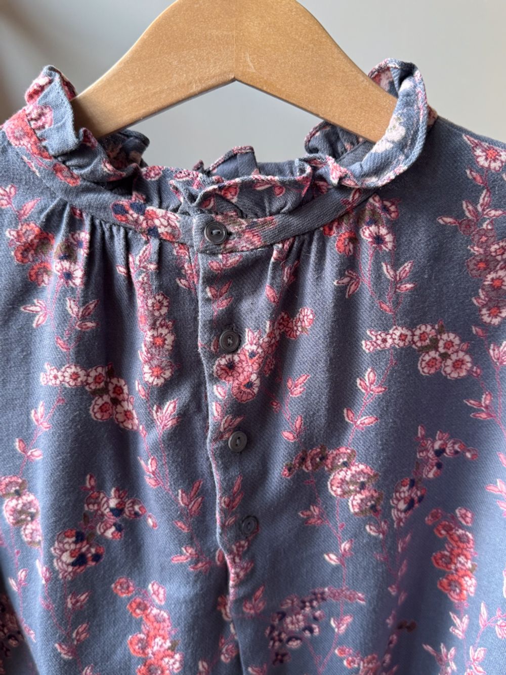 Хлопковая блузка Bonpoint, 128