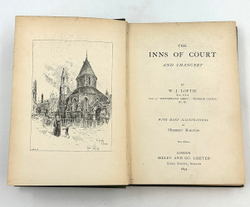 Loftie W. J.The Inns of court and chancery. /Лофти У. Дж. Придворные гостиницы и канцелярия. 1895г.