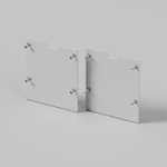 Комплект заглушек Maytoni (для профиля 50×50) 2 шт., ALM-5050-S-EC 642046