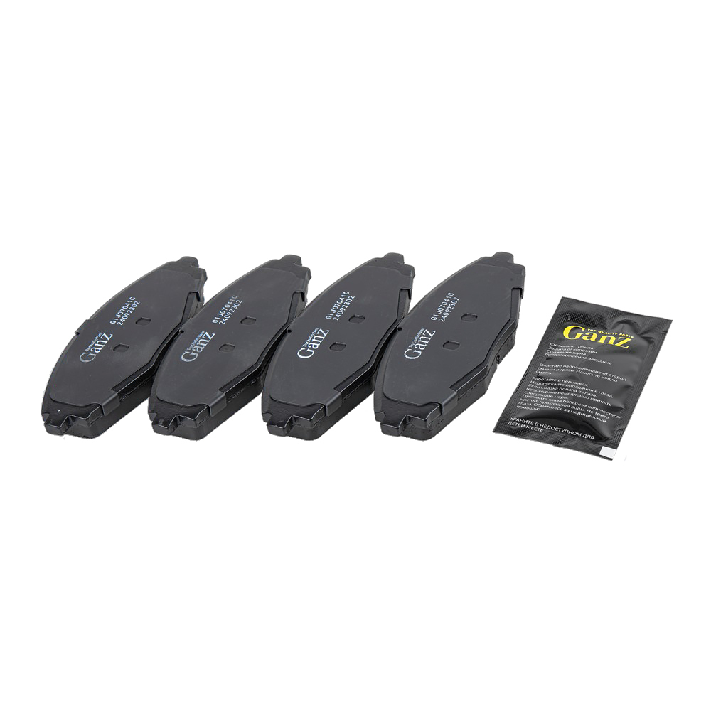 Колодки GANZ передние PRO-Line Ceramic DAEWOO MATIZ NEXIA LANOS Арт.:GIJ07041C