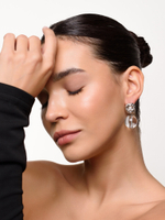 Серьги "Bubble elegant" Silver