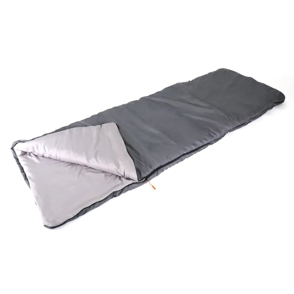 Спальный мешок-одеяло  "Следопыт - Camp", 200х75 см., до 0С, 3х слойный, цв. темно-серый PF-SB-36