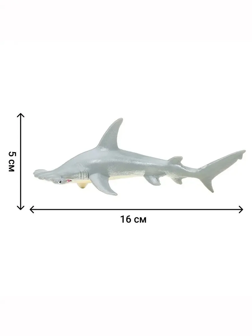 Игрушки фигурки в наборе морские животные (акула, морской леопард, рыба-лиса, рыба-молот и др)