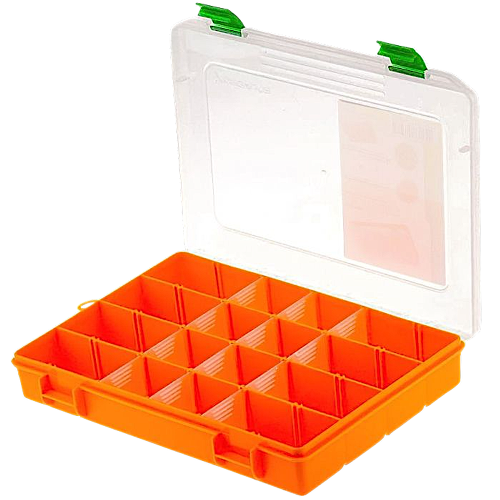 Коробка FisherBox 250 оранж. 5-29отд. 250х190х2мм (малая) FB-B250or