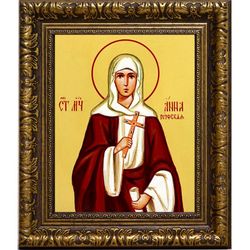Анна Готфская мученица. Икона на холсте.