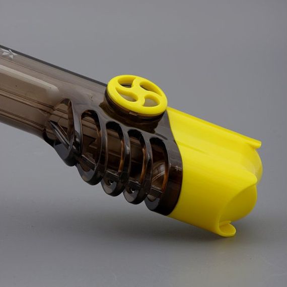 Маска полнолицевая Sargan Галактика премиум прозрачная/желтая/прозрачная