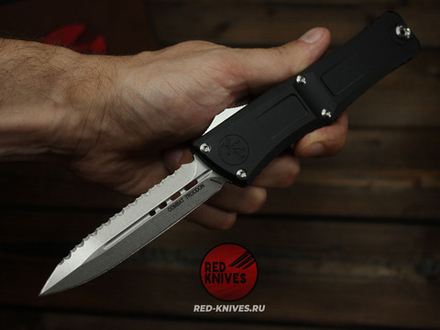 Нож Microtech Troodon 3 D/E - полусеррейторный клинок МТ17