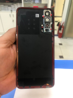 Honor 20 Pro(YAL-L41) Задняя крышка со стеклом камеры фиолетово-черная Оригинал Сервисная 02352VKU