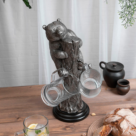 Набор бокалов для пива Медведь Барлей 4