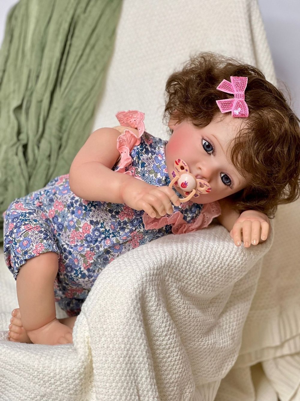 Кукла Реборн мягконабивная 60см (FA-341)
