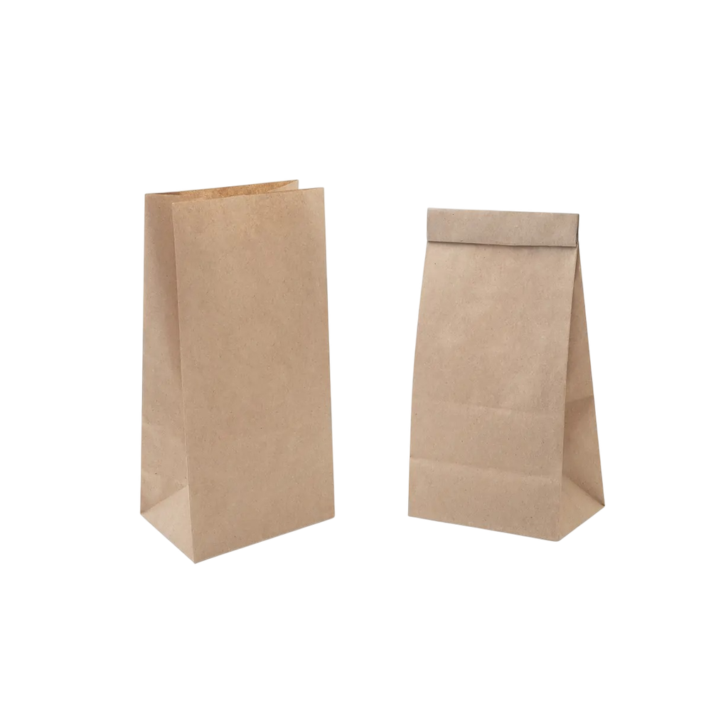 Крафт пакет 120*80*250 прямоугольное дно (1000 шт/кор)