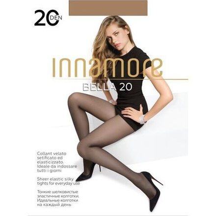 Innamore Bella колготки класс. с шортиками 20 den miele р.4 (L)