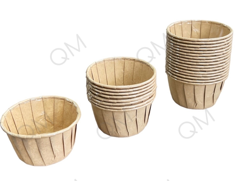 Pasticciere. Форма бумажная "Маффин" 50*40 мм (крафт/крафт) 50 шт