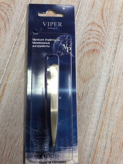 ZINGER Пинцет для бровей острый (9 см) (gka-77)