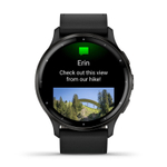 Смарт-часы Garmin Venu 3 Black c черным кожаным ремешком, 010-02784-52. Товар уцененный
