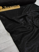 Трикотаж люрекс / Черный