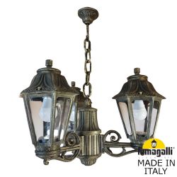 Подвесной уличный светильник FUMAGALLI SICHEM/ANNA 3L E22.120.S30.BXF1R