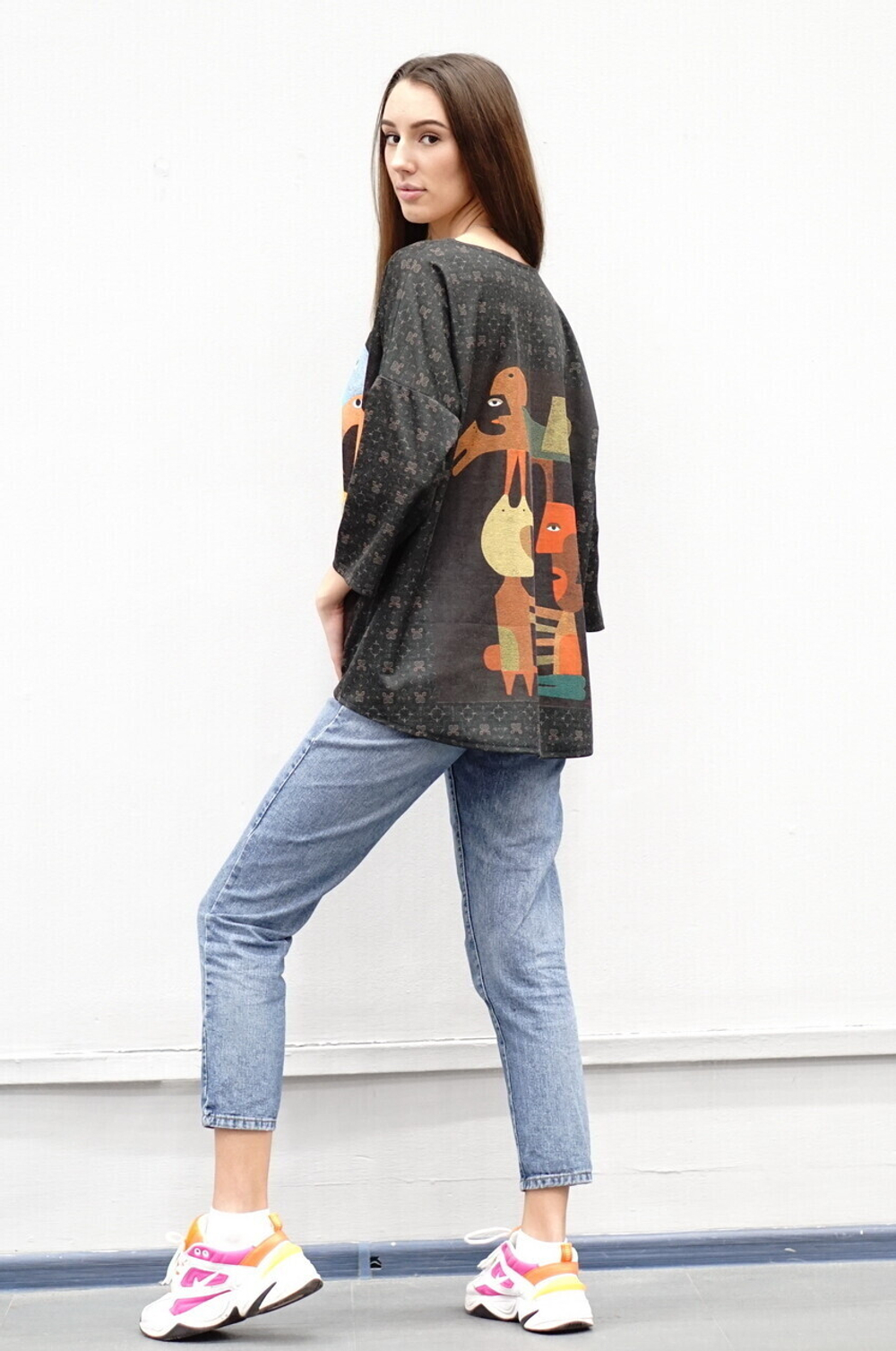 Туника "Эпатаж", по мотивам живописи художника Виктора Браунера