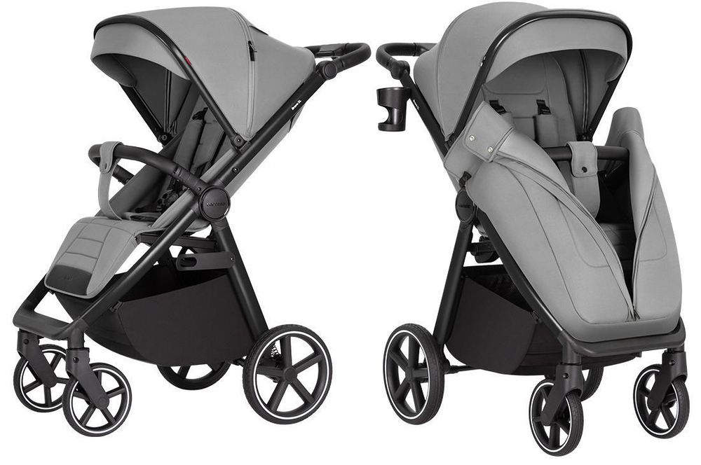Прогулочная коляска Carrello Bravo SL Black Frame CRL-5520 2025 Shuttle Grey