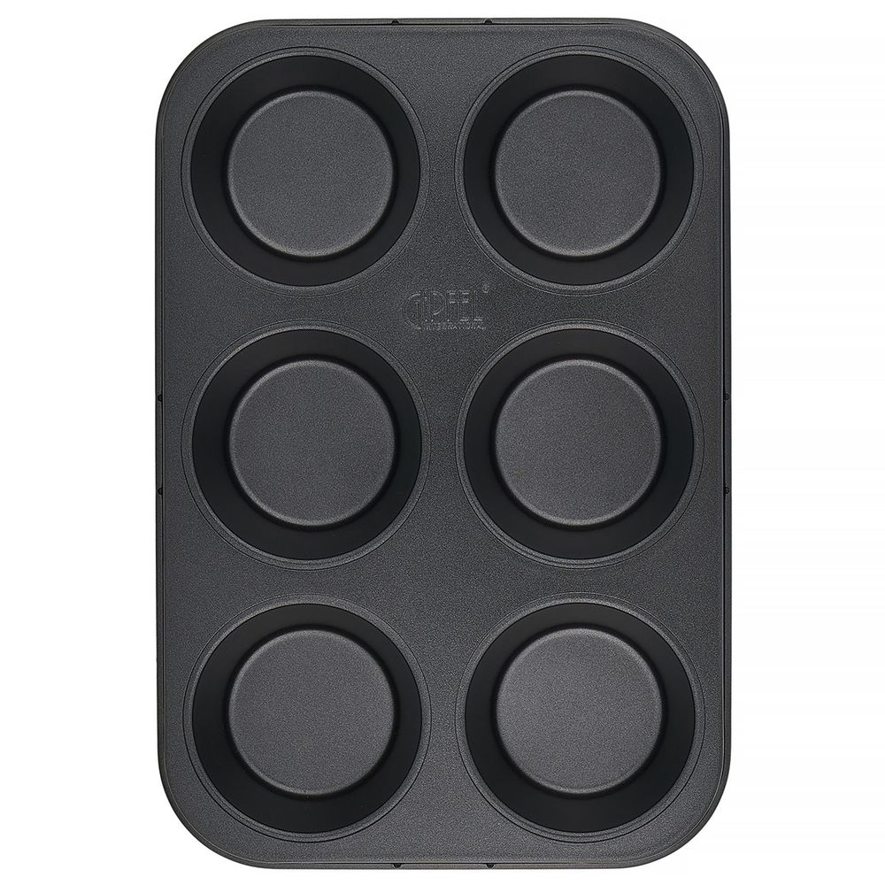 Форма для выпечки маффинов Gipfel Maximus Black 52715 32x22х4 см