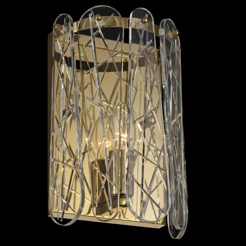 Citilux TALLA CL318412 Бра хрустальное Золото