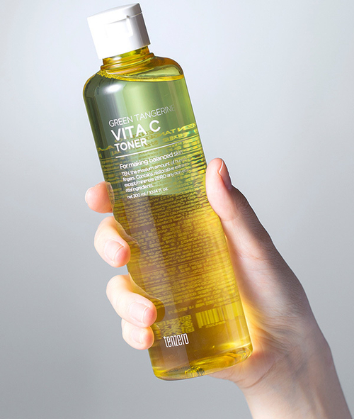 Освежающий тонер с экстрактом Зелёного Мандарина Tenzero Green Tangerine Vita C Toner 300мл