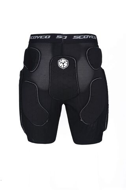 шорты защитные Scoyco PM01 чёрные 2XL