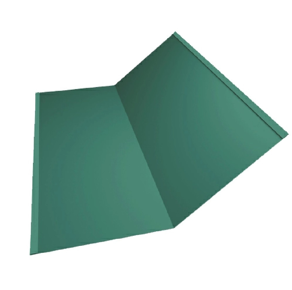 Ендова нижняя Grand Line PurLite Matt Ral 6005 300х300 мм резка