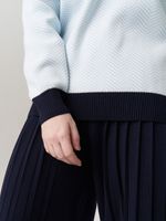 Джемпер для девочки AT954 небесно-голубой