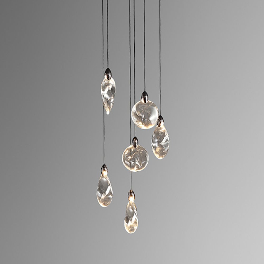 Подвесной светильник MT9176-6H pearl black