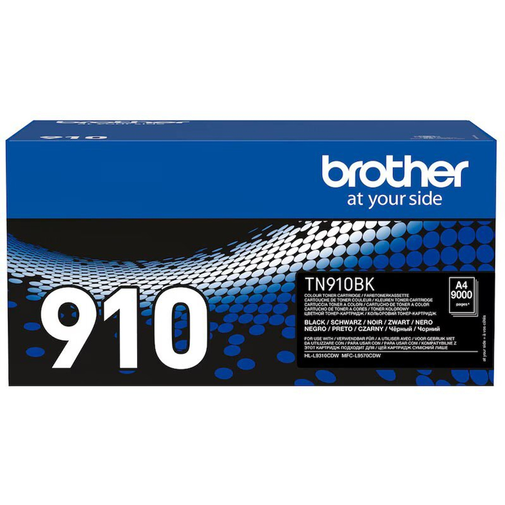 Тонер-картридж Brother TN-910BK для HLL9310CDW/MFCL9570CDW чёрный (9K)