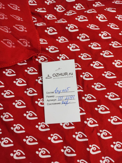 Платок-бандана с принтом "Служба крови"