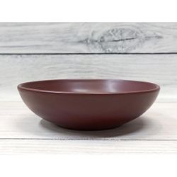 Салатник 600 мл d 19 см h5,5 см "Шелк-Доломит" матовая керамика ПГ [6]