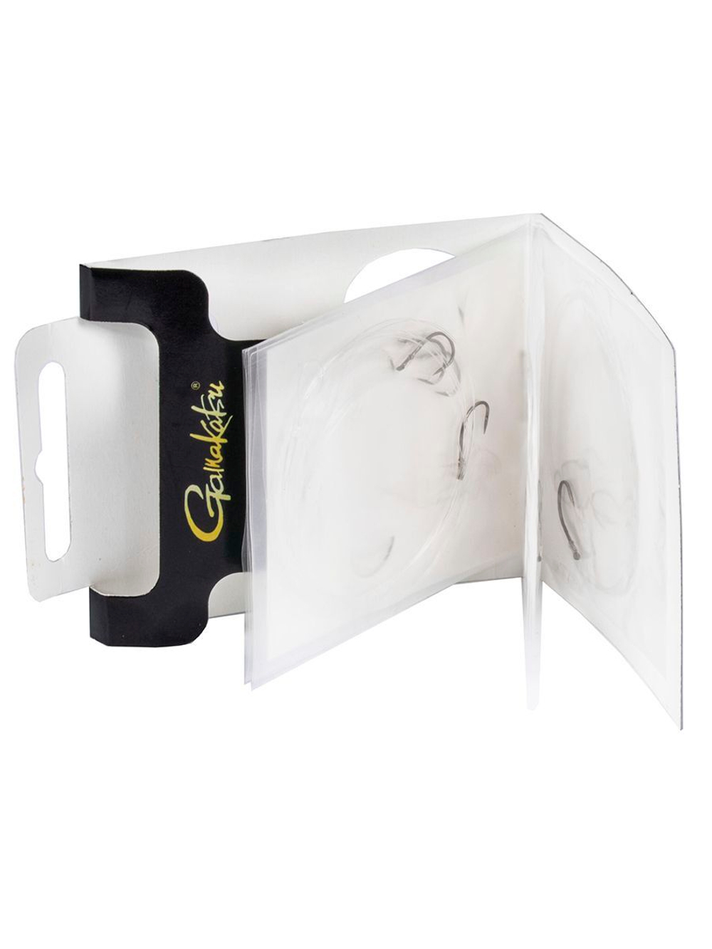 Крючки с поводком Gamakatsu Booklet FEEDER STR 2030B размер 08/0, 24мм 80см (упк.10шт.)