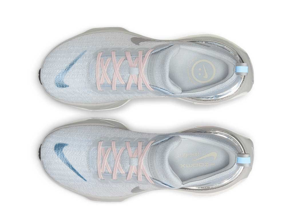 Кроссовки для бега женские Nike ZoomX Invincible Run Flyknit 3 W Голубо-Белые