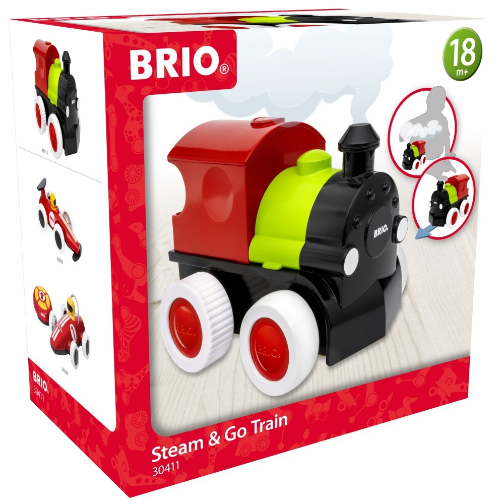 Brio - Паровозик с батарейками 30411 / артикул   30411  / GTIN 7312350304114
