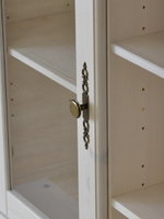 Шкаф навесной Сюзанна, деревянный, белый