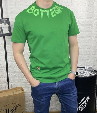Футболка Bottega Veneta Green