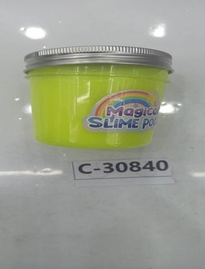 Лизун в банке 180г 6 цвета микс, банка с-30840