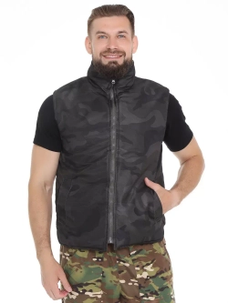Утепленный Мужской зимний жилет камуфляжный BATKOVSKI ZZIMACHERMULTICAM