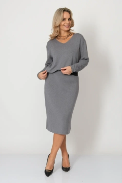 Платье Ф 002/серый