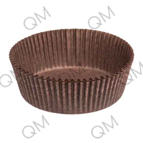 Тарталетки круг 6А (коричневая) 45*26 мм, 100 шт